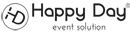 Happy Day event solution – Eventagentur & Technik- Dienstleister Logo
