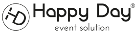 Happy Day event solution – Eventagentur & Technik- Dienstleister Logo